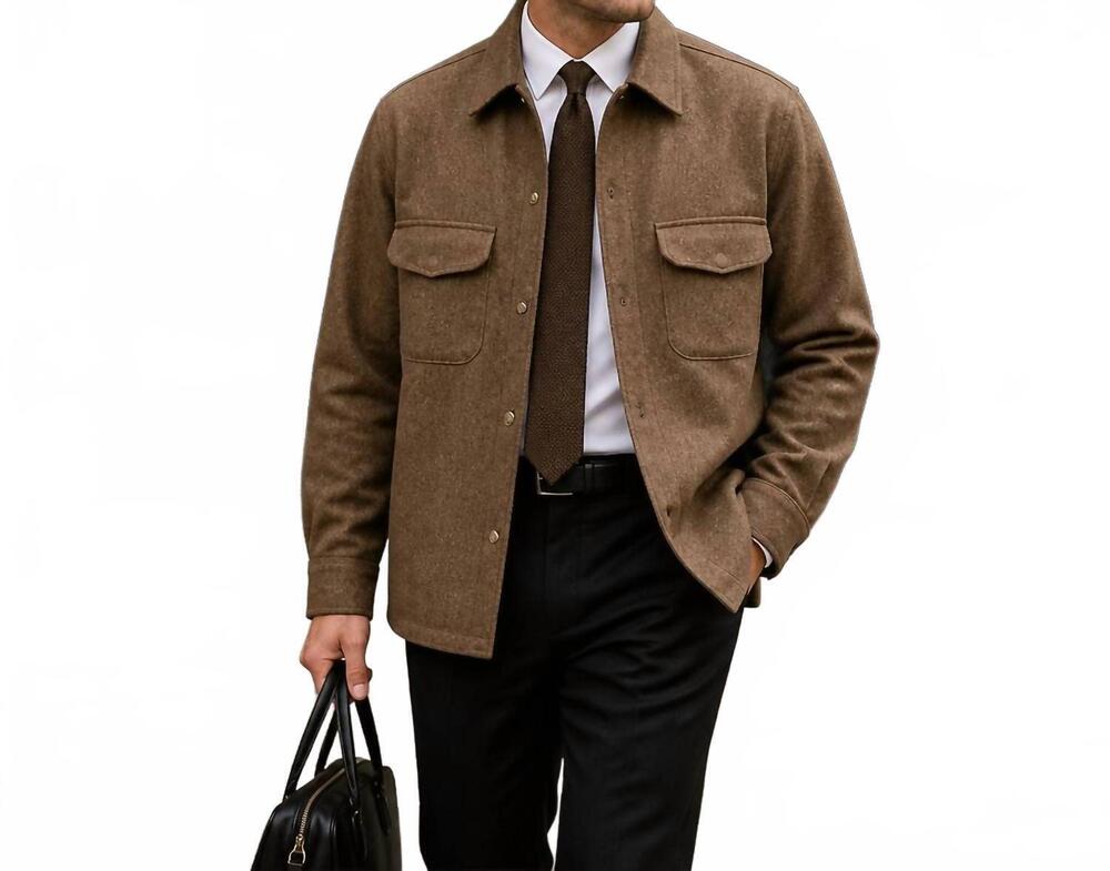 NEW PENDLETON the original board shirt in brown/black